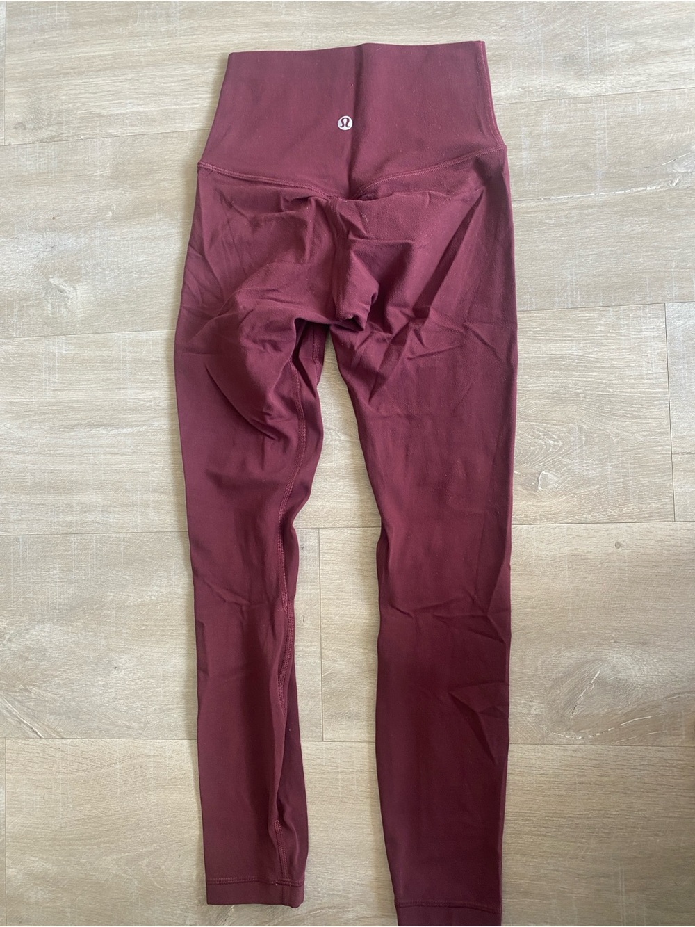 LULULEMON athletica High-Rise Wine Colour Leggings